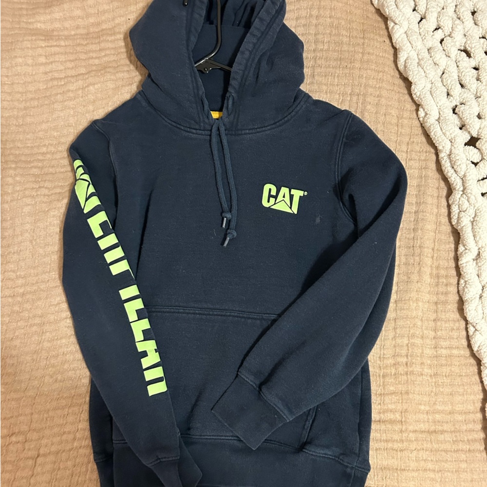 Cat dark blue sweatshirt size small